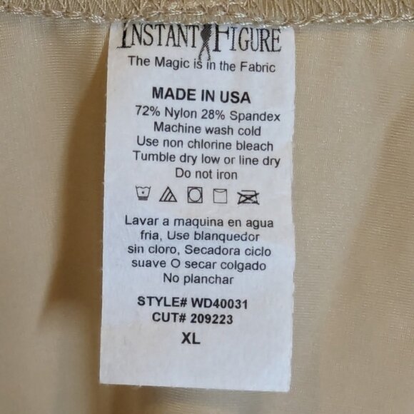 NWT InstantFigure Women Firm Compression Shaping and Slimming Cami Slip Dress XL - Picture 4 of 5